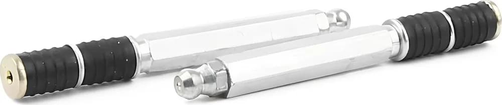 Heavy-duty steel injection packers with ribbed sleeves