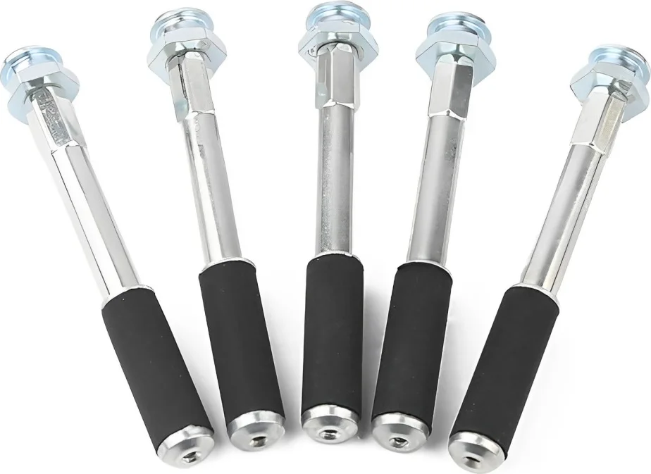 Steel injection packer with a flat nipple connection