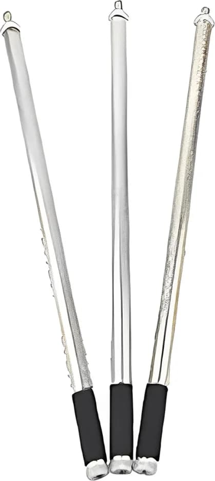 Long-shaft steel injection packers