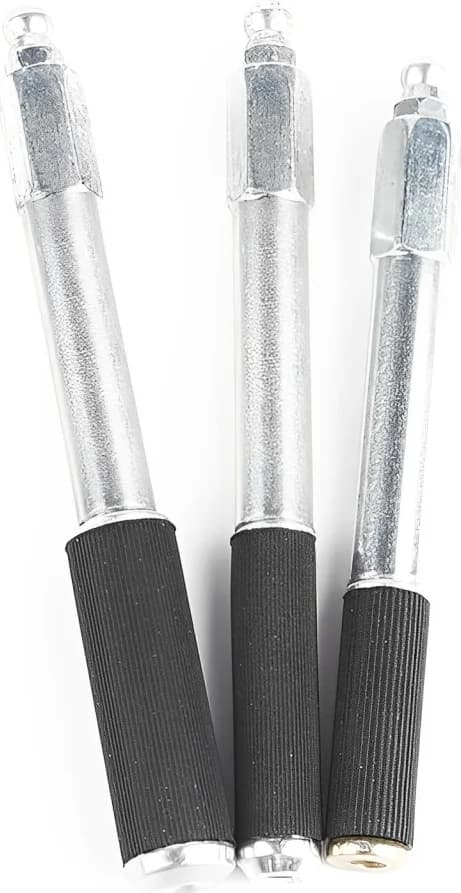 Short-shaft steel injection packers